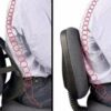 Apoio Suporte Lombar Encosto Postura Ergonômico Para Cadeira - Imagem 4